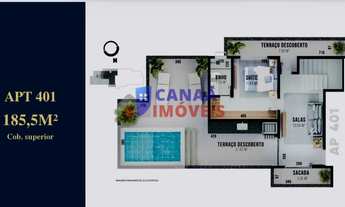 Imagem 3: Cobertura Dúlpex alto padrão com 4 quartos, 2 suítes, SPA