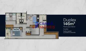 Imagem 2: Cobertura duplex 3 suítes 146m² Belvedere Towers - próximo ao Praia Clube