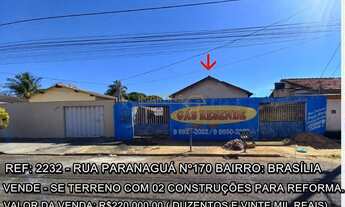 Imagem: Terreno à venda no bairro Brasília - Araguari/MG