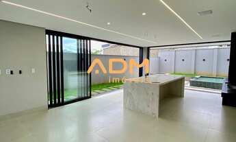 Imagem 6: Sobrado de Luxo em Condomínio Fechado - 4 Qtos todos suíte - Jardins Capri - Senador Caned