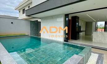 Imagem 3: Sobrado de Luxo em Condomínio Fechado - 4 Qtos todos suíte - Jardins Capri - Senador Caned