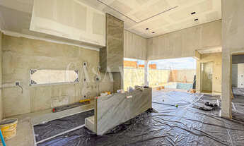 Imagem 5: Casa em obra cinza no Condomínio Alphaville 2