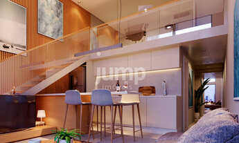 Imagem 6: Tahiti - Apartamento com 1 dormitório à venda, 42 m² por R$ 825.000,00 - Novo Campeche - F