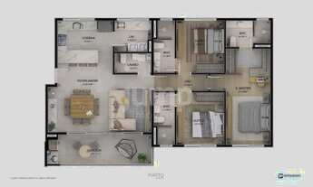 Imagem 3: Piatto Cacupé - Apartamento com 3 dormitórios à venda, 128 m² por R$ 1.875.016,00 - Cacupé