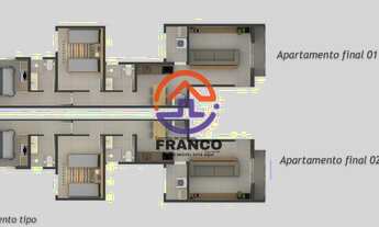 Imagem 7: Apartamento Residencial Jardim das Flores 72m com varanda apenas 2 por andar