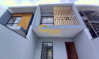 Imagem: Com 3 quartos, sobrado geminado novo está