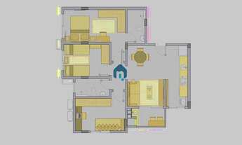 Imagem 7: Apartamento 3 dormitórios, sendo 1 suíte 1 vaga de garagem na Nova Palhoça, Palhoça/SC