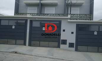 Imagem: Sobrado novo de 100 m² com churrasqueira