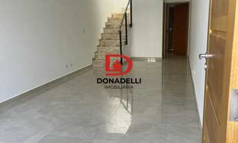 Imagem 3: ��Lindo Sobrado Novo de 100 m² com duas vagas no Campo Grande/ZS/SP