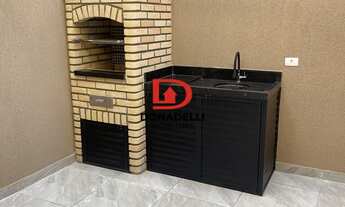 Imagem 6: ��Lindo Sobrado Novo de 100 m² com duas vagas no Campo Grande/ZS/SP