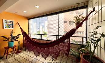 Imagem 6: Vendo apartamento nos Aflitos com 118m² - 3 quartos - 1 suíte - 1 vaga coberta - andar alt