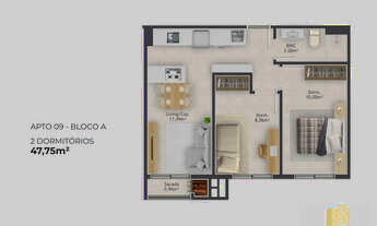 Imagem 5: Apartamento à Venda pelo Minha Casa Minha Vida Em Areias - São José