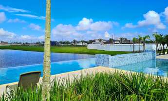 Imagem 7: Terreno no Condomínio Águas do Atlântico com Fundos para o lago e Frente mar