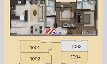 Imagem 2: Cobertura com dois quartos, duas suítes e duas vagas de garagem no bairro Santa Efigênia