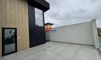 Imagem 3: Casa geminada com três quartos, suíte e três vagas de garagem no bairro Fernão Dias - Belo