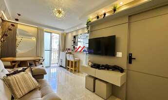 Imagem: Apartamento com três quartos e suíte à