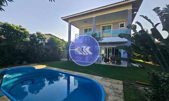 Imagem 2: Belíssima casa mobiliada, nascente total com 4 suítes no Porto das Dunas