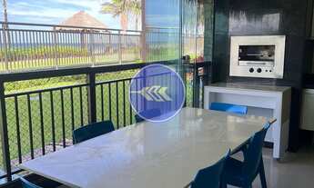 Imagem 2: Apartamento nascente, térreo, mobiliado e com vista para o mar no Aquiraz Riviera