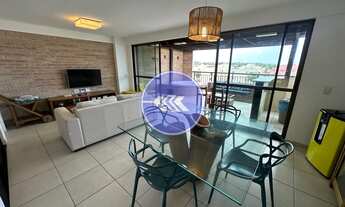 Imagem 2: Belíssima cobertura mobiliada no Porto das Dunas com 3 suítes