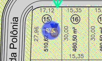 Imagem 2: Amplo lote de esquina com 510,62m² na Cidade Alpha!