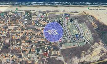 Imagem 4: Terreno de esquina com vista para o mar no Porto das Dunas