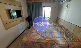 Imagem 7: Apartamento térreo e mobiliado no Aquaville Resort localizado no Porto das Dunas com 2 suí