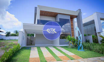 Imagem 3: Casa moderna com 3 suítes em condomínio Jardins Ibiza