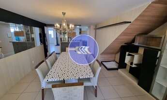 Imagem 4: Cobertura pé na areia no Porto das Dunas com 4 suítes