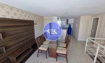 Imagem 2: Cobertura pé na areia no Porto das Dunas com 4 suítes