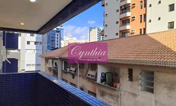 Imagem 5: Gonzaga / Santos - Apartamento com uma suíte com sacada, prédio com lazer