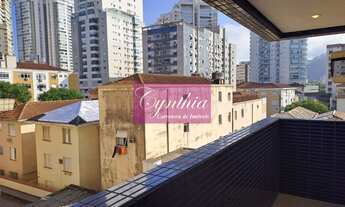 Imagem 6: Gonzaga / Santos - Apartamento com uma suíte com sacada, prédio com lazer