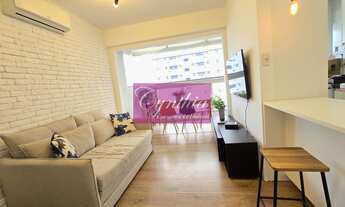 Imagem 3: Ponta da Praia / Santos - Apartamento com 1 dormitório, mobiliado com lazer