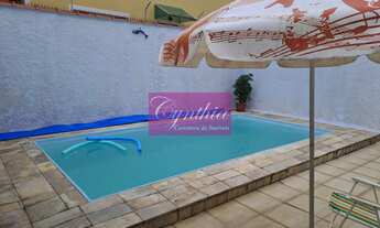 Imagem 3: Parque Bitarú / São Vicente - Sobrado amplo com piscina e churrasqueira