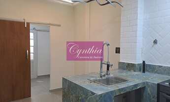 Imagem 2: José Menino / Santos - Apartamento com uma suíte, totalmente reformado, uma quadra da prai