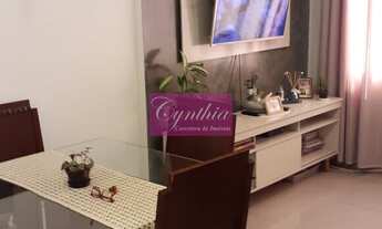 Imagem 4: Aparecida / Santos - Apartamento com 2 dormitórios sendo uma suíte, garagem demarcada