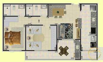 Imagem 2: Apartamento no Caiçara