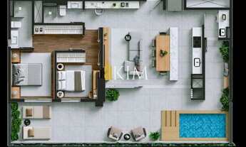 Imagem: Edf. Kora - Apartamento Garden em Portão