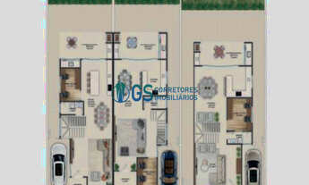 Imagem 2: Amplos sobrados com mais de 179m² com 3 suítes na Lagoa da Conceição em Florianópolis/SC