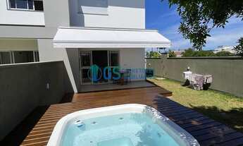 Imagem 4: Sobrado Mobiliado de 3 Quartos com Hidro na Área de Lazer na Praia da Pinheira (Última Uni