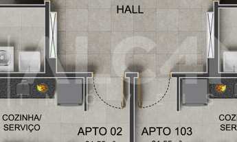 Imagem 7: Apto - 3 Quartos - 1 Suíte - 81,56m² - Poço, Cabedelo/PB