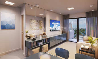 Imagem: Studio - 25,2 m² - Ponta de Campina, Cabedelo/PB