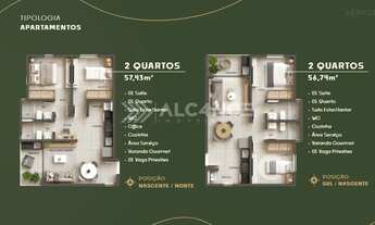 Imagem 4: Apto - 2 Quartos - 1 Suíte - 56,74 m² - Intermares, Cabedelo/PB