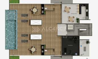 Imagem 6: Apto - 2 Quartos - 1 Suíte - 52,83 m² - Poço, Cabedelo/PB