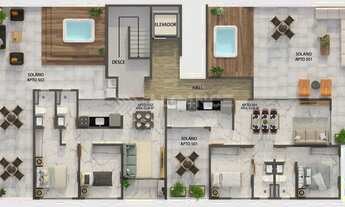 Imagem 7: Apto - 2 Quartos - 1 Suíte - 52,32 m² - Brisamar, João Pessoa/PB