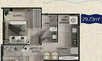 Imagem 5: Studio - 22,91 m² - Intermares, Cabedelo/PB