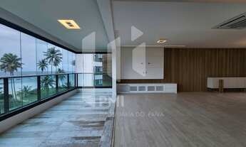 Imagem 2: Viva o alto padrão com os pés na areia - 3 suítes + 1 escritório reversível - Vista Mar De