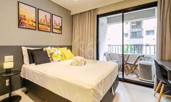 Imagem 6: Apartamento Studio 1 dormitório, mobiliado para alugar em Pinheiros SP