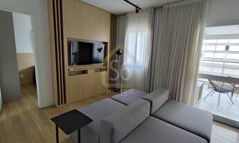 Imagem 6: Apartamento de 62m² com 1 dormitório mobiliado e com eletrodomésticos para alugar próximo