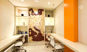 Imagem 2: Apartamento para alugar em Alphaville com 1 quarto e 1 vaga 50m² R$4.800 pacote