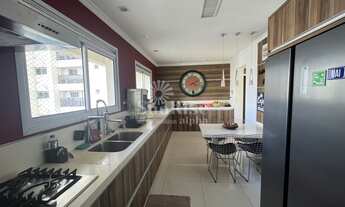 Imagem 2: Apartamento mobiliado para alugar com 3 quartos e 3 vagas 212m² - Essência - Alphaville In